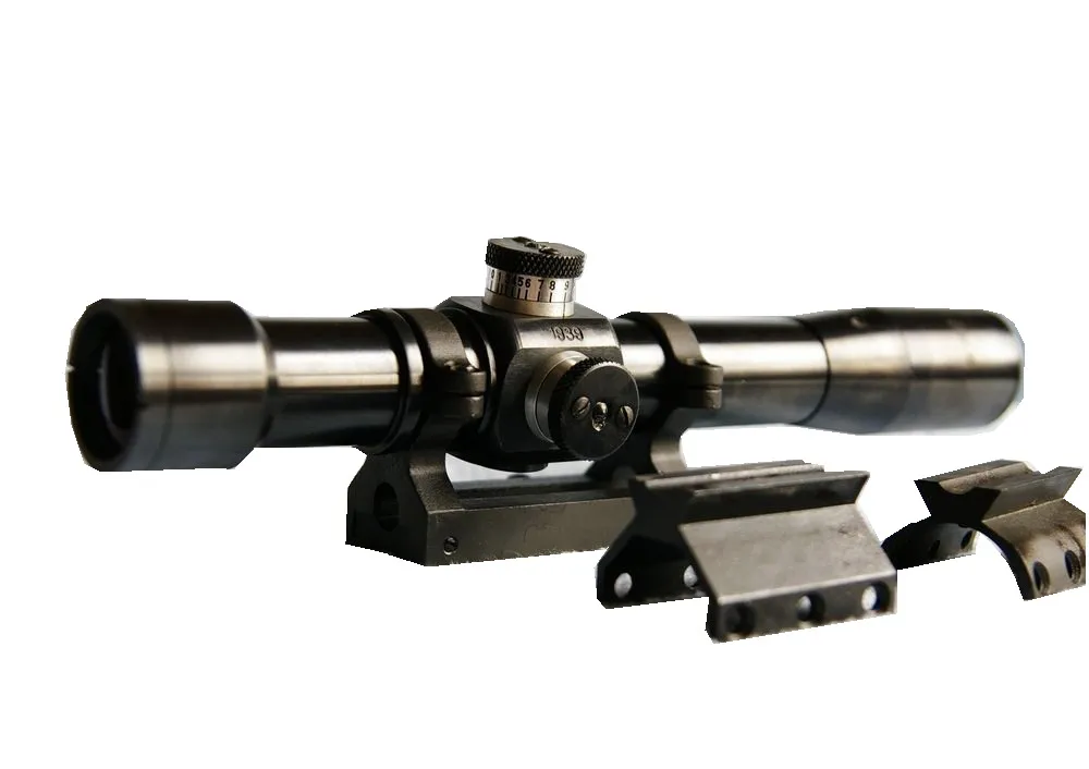 

WW II Mosin Nagant PEM Scope with Mount Hex Base RSM