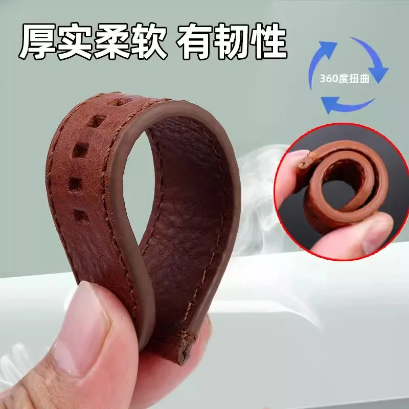 Correa de reloj de cuero italiano Retro para hombre, correa de reloj Tudor Black Bay Little Black Shield, M79250, M79830, M79833, 22mm, 23mm