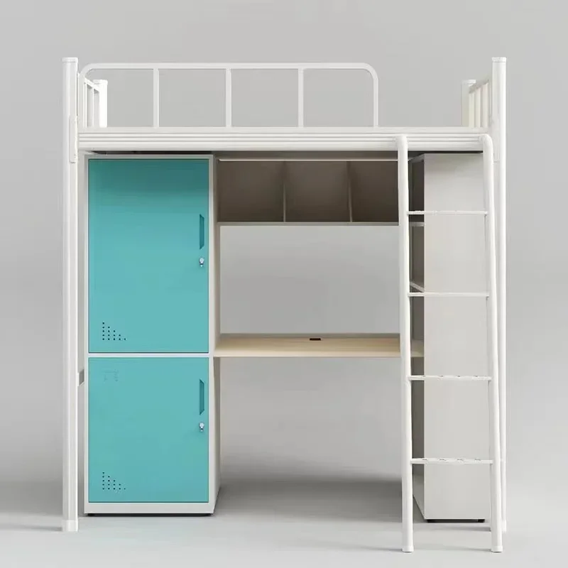 Hot selling school furniture double layer adult metal children Metal bunk bed