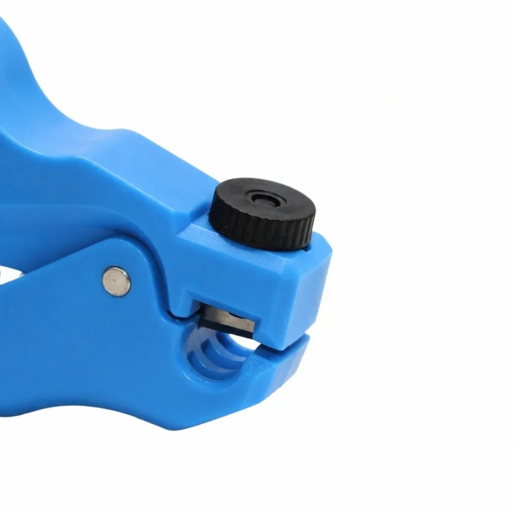 One-Handed Mini Wire Stripper Ring Finger Grip Spring Assisted Cable Stripper Wire Cutter Multi Tools
