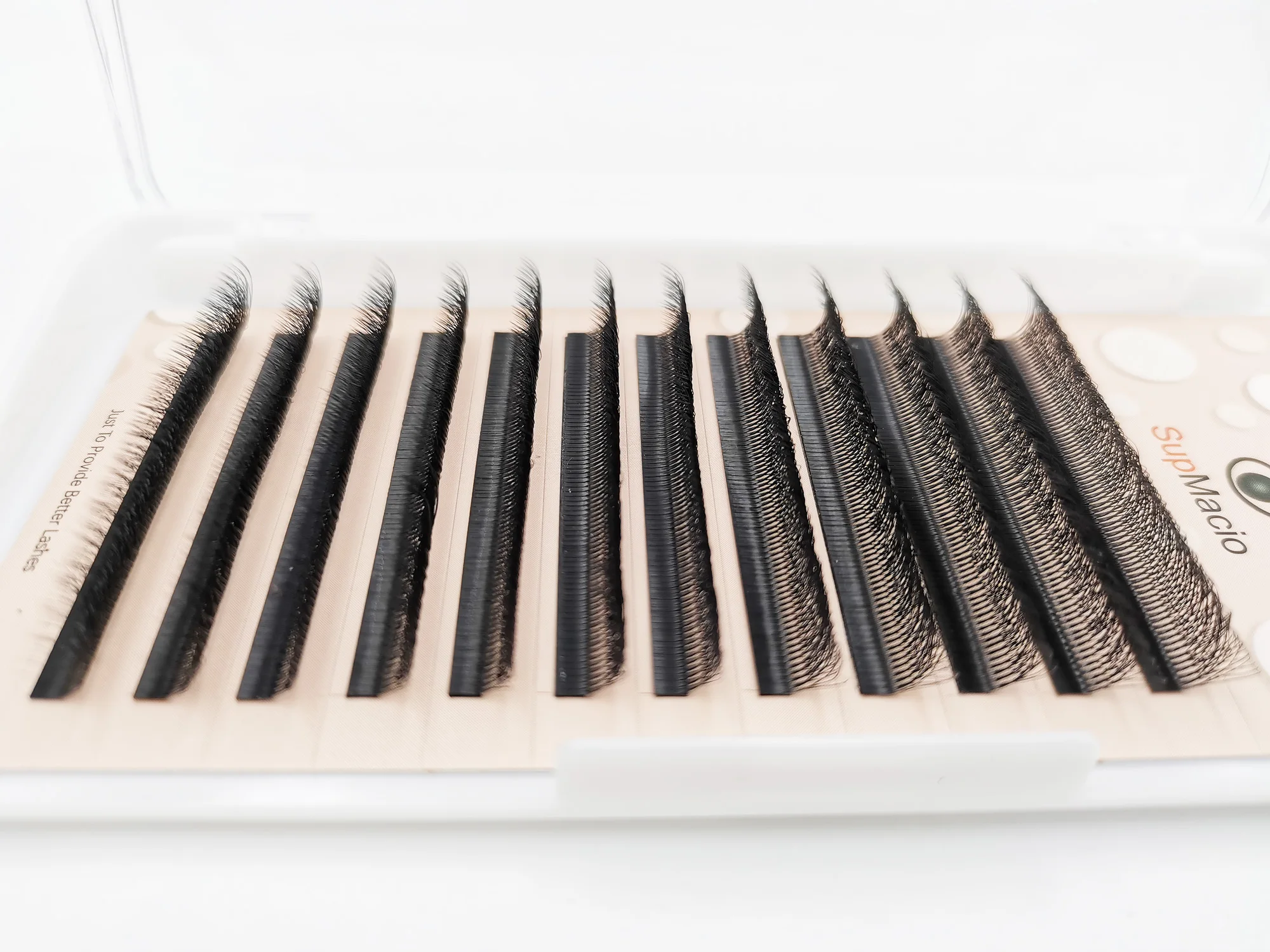 Supmacio 6D W Lashes W Shape Eyelash Extension 6D 0.07 C/D Curl Natural Soft Volume Cilios 6DW Style Bloom Eyelashes