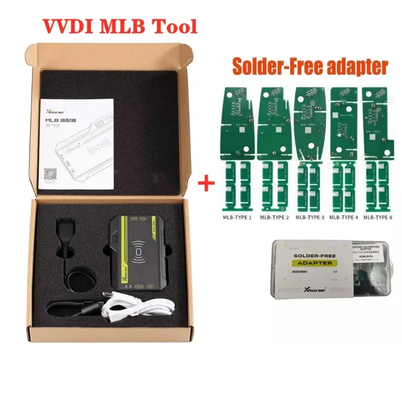 

Xhorse VVDI MLB ИНСТРУМЕНТ XDMLB0 Программатор ключей Добавить ключ для VW/Audi MQB Работа с VVDI2/ключевым инструментом Plus Pad