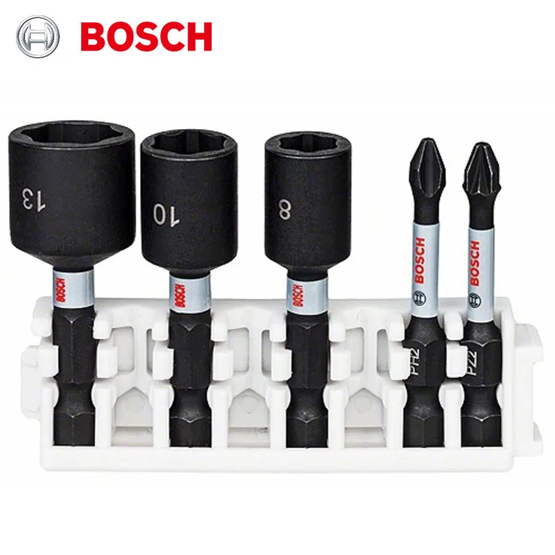 

Набор бит и гнезд для шуруповерта Bosch, 2608522350 дюйма, 5 шт.