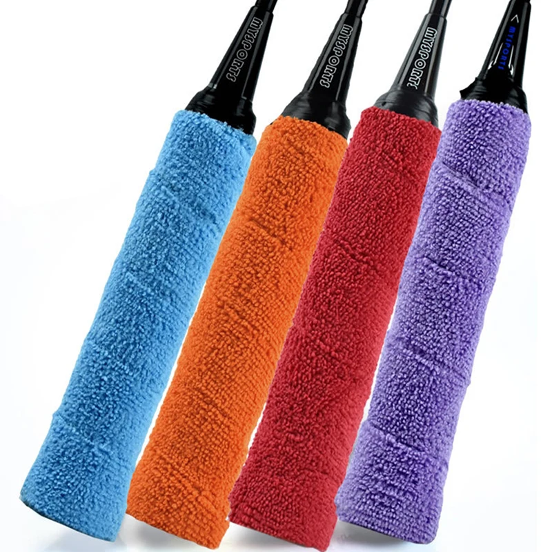 Anti-slip Breathable Sport Over Grip Sweatband Tennis Overgrips Tape Badminton Racket Grips Fishing Rods OverGrip Band