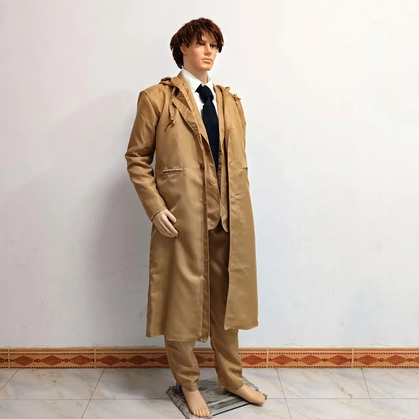 Movie Professor Remus Lupin Cos Cosplay Christmas Party Halloween Costume Customize Any Size