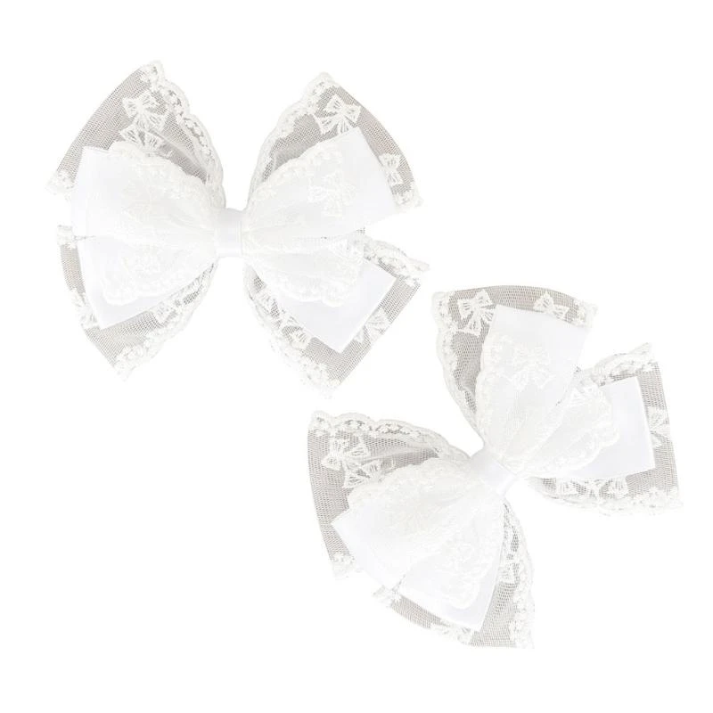 

1pc/1pair Plain Color Ribbon Bowknot Hair Clip Sweet Women Hairpin for Girl Long Bowknot Hair Barrettes Braids Clip 15UB