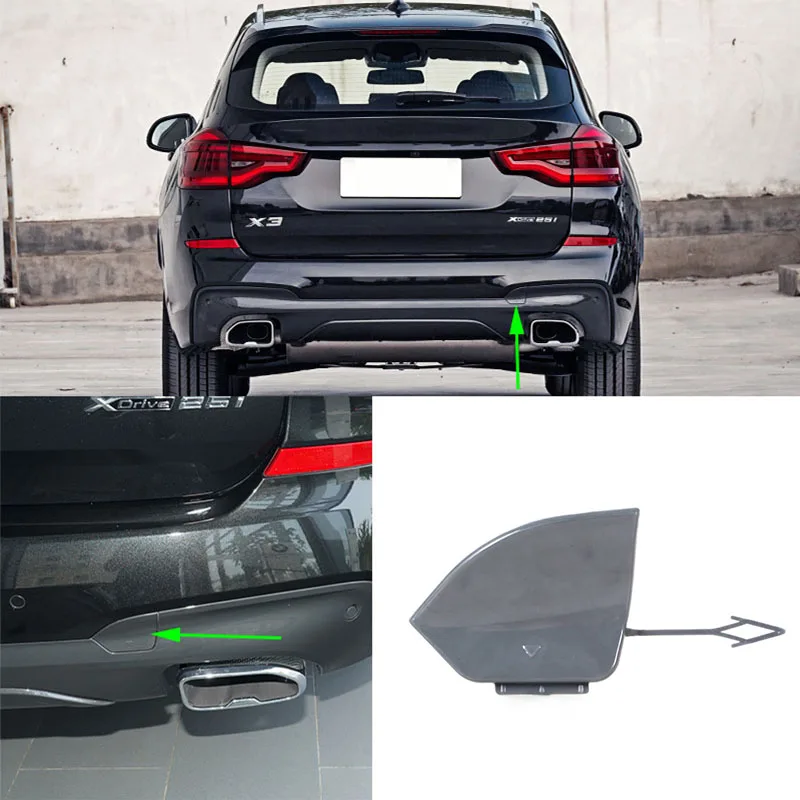 Tutup kait derek Bumper depan belakang mobil, untuk BMW X3 M-SPORT G01 G08 2018 2019 2020 2021 tutup mata