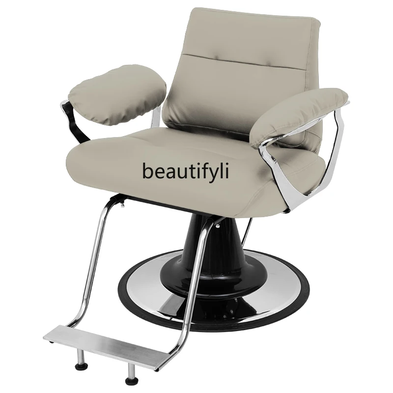 

Can Be Put down for Hair Salon Seat Hair Cutting Hairdressing Chair Rotating Adjustable Hot Dyeing Salon Chair