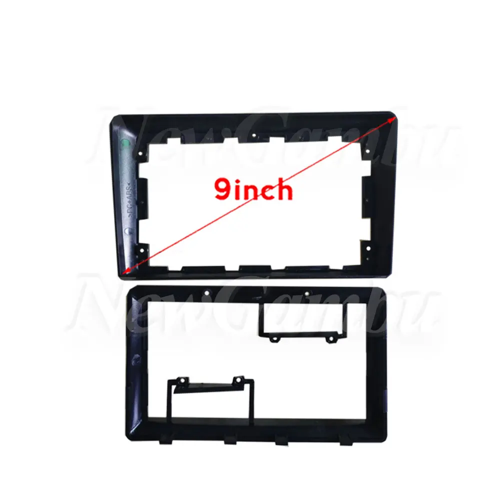 9 inch Car Fascia Frame For Hyundai Accent Cerato Rio 2005+ Frame Android Dash Panel Frame Fascias Decoder