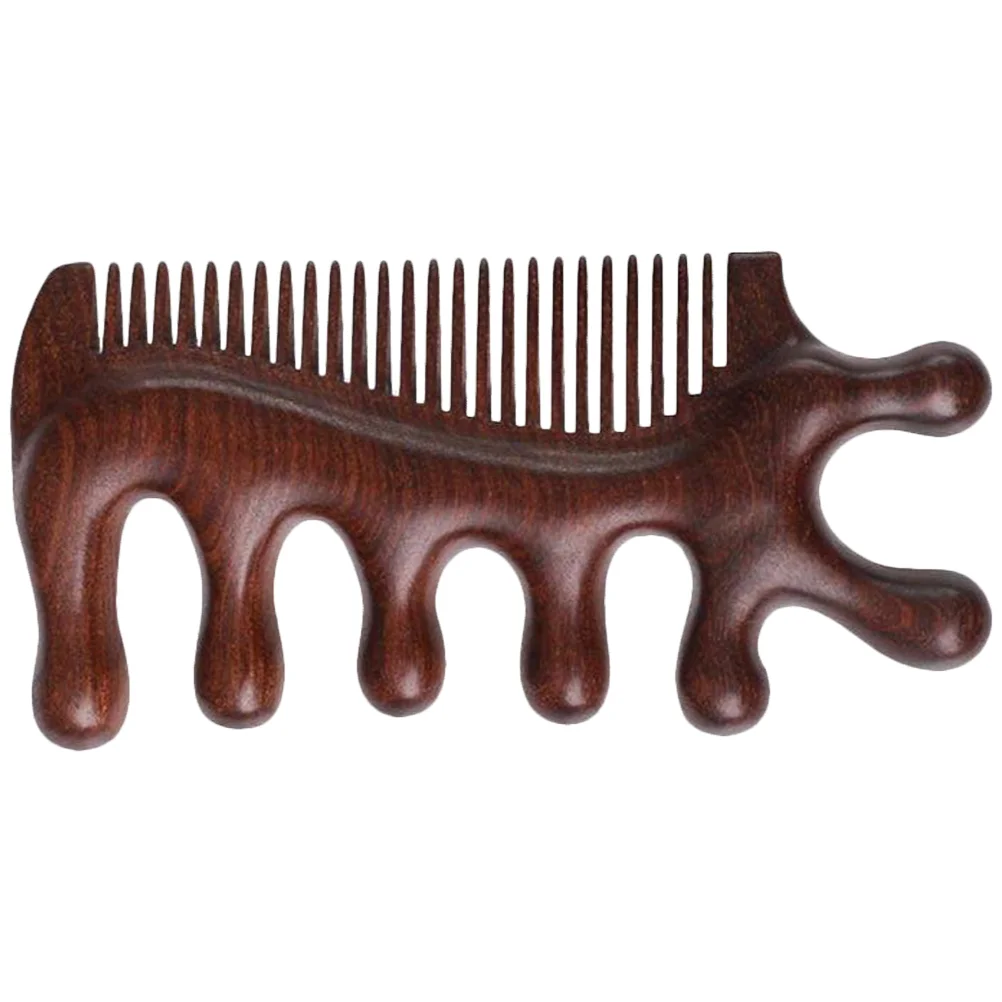 

Utility Comb Hair Scalp Tool Sandalwood Tissue Wide Tooth Combs for