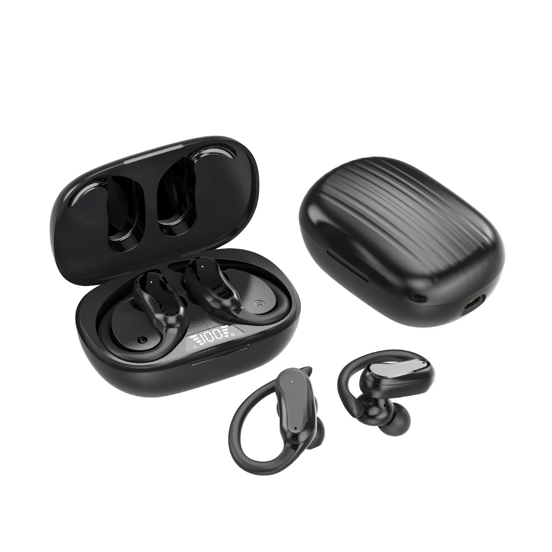 

for Samsung Galaxy Z Fold5 fold4 Tws Wireless Earphones Intelligent Noise Cancelling Sports Headphones Over-Ear with Earhooks