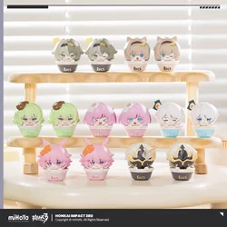 Game Honkai Impact 3 Figure Official Genuine Mini Elysia Mobius Pardofelis Kalpas Sakura Vill V Cute Model Ornament Doujin Gifts