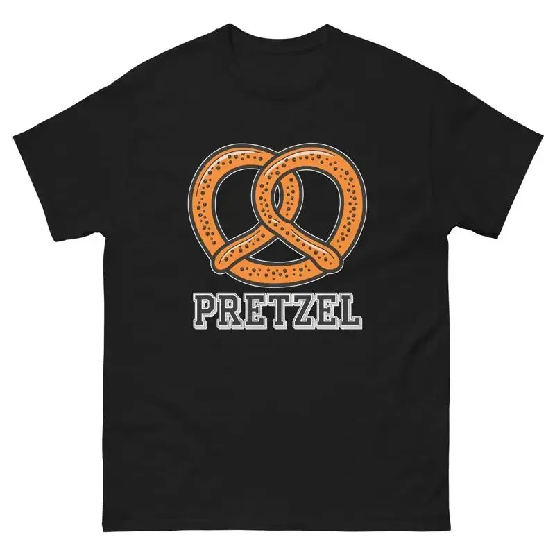 Pretzel Lover Food Image Cartoon Funny T Shirt