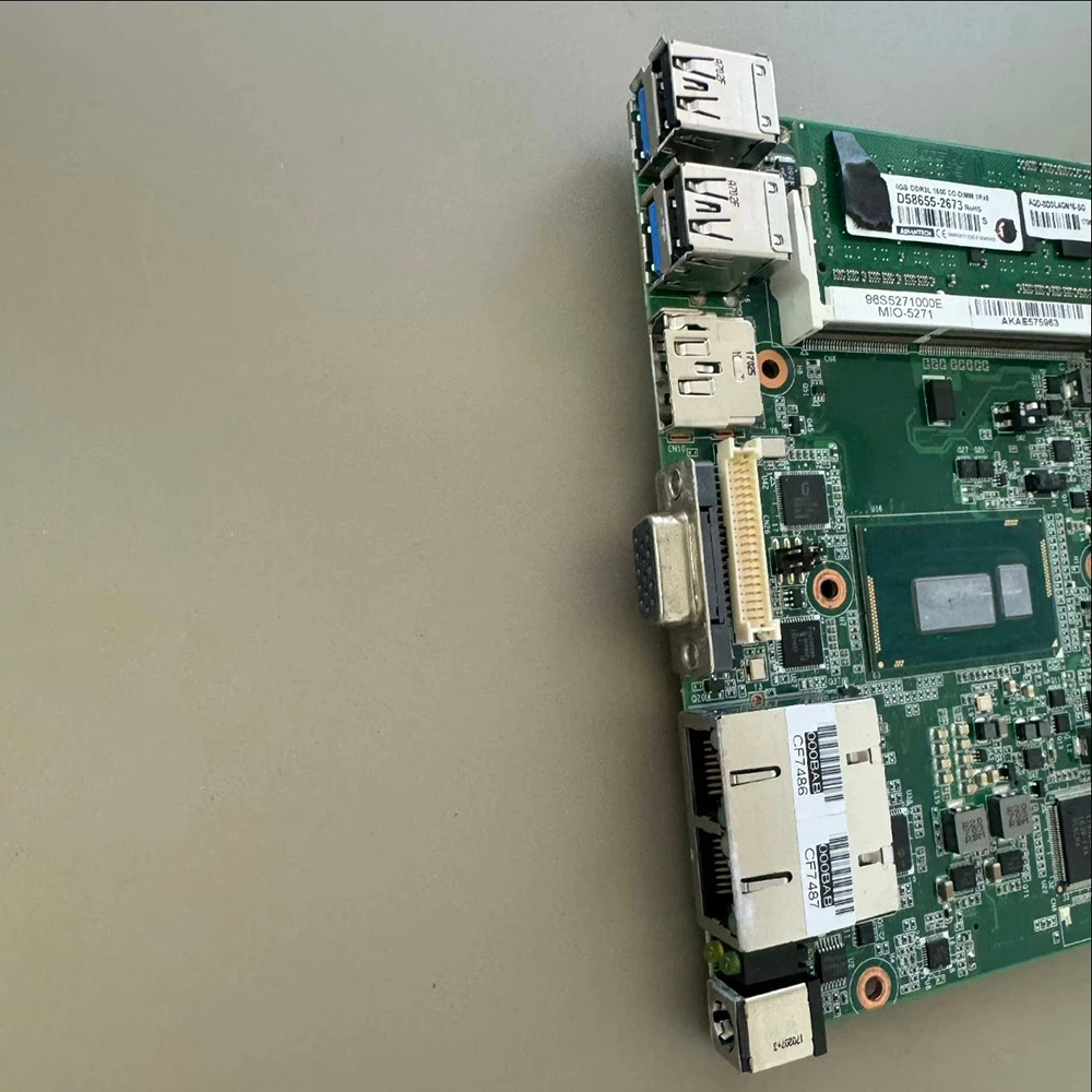 

For Advantech Dual Network Port Industrial Control Computer Motherboard MIO-5271