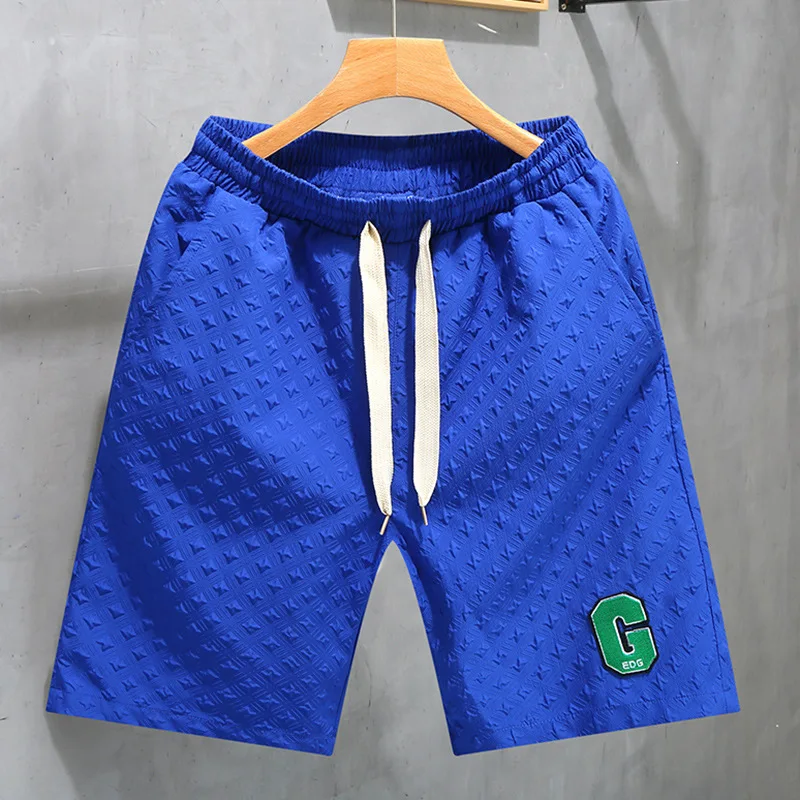 summer men plaid shorts plus size 10XL 12XL 78 76 74 72 70 mferlier fashion Elastic stretch shorts
