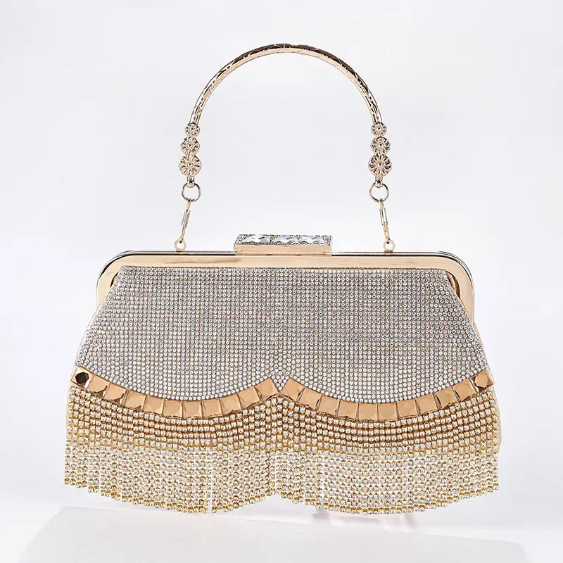 

Рука для свадебной вечеринки, банкета, сумка-клатч с бриллиантами, женская роскошная вечерняя сумка, модная сумка для свадебного платья