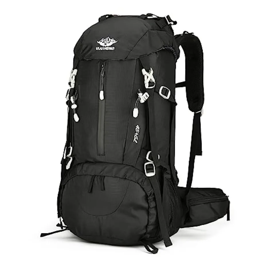 

50L Hiking Backpack Men Camping Backpack with rain cover 45l+5l Lightweight Backpacking Backpack Travel Backpack
