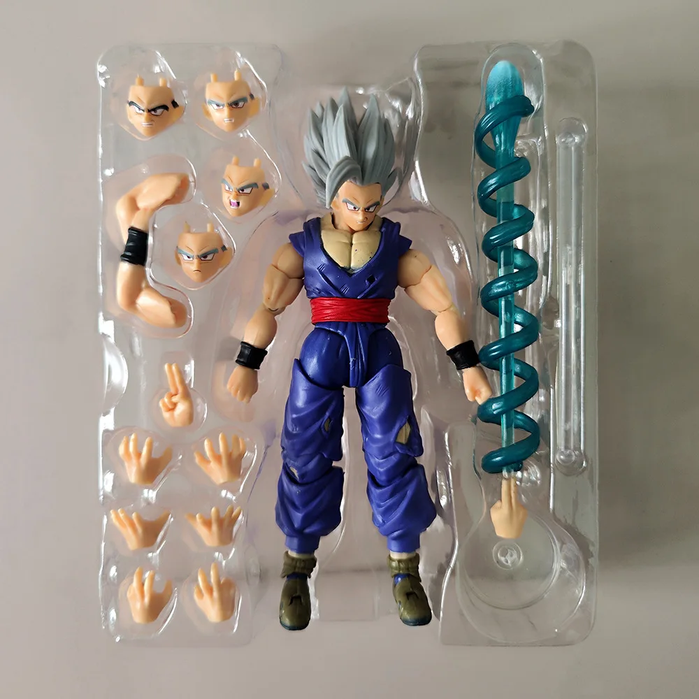 

Фигурка Гоку из Dragon Ball, 17 см, ПВХ, подвижная, коллекционная модель аниме-персонажа, со сменными деталями, подарок для детей и фанатов