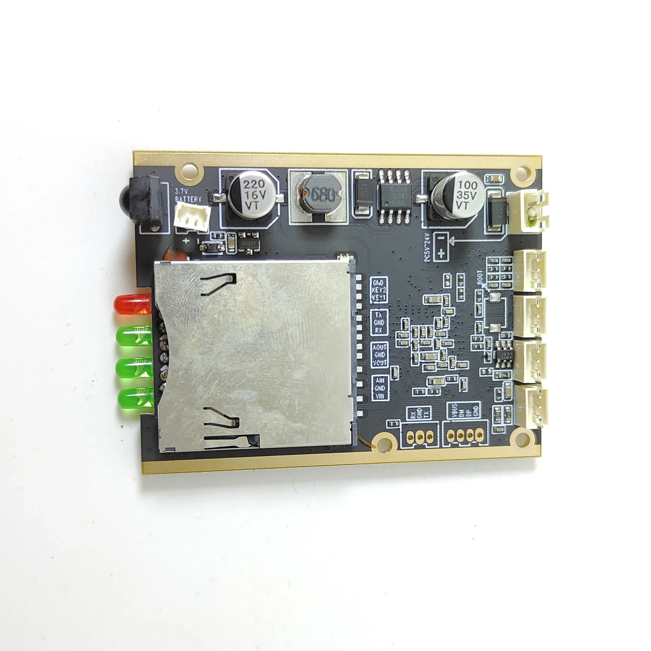 

1ch PCB Board Mini DVR Module Video Recorder Support for CVBS Security Cameras Video Board with Light Remote Control