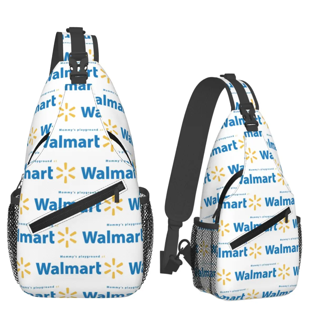 Walmart Chest Bag Men Sling Crossbody Backpack Chest Bag Traveling Hiking Daypack Shoulder Bag