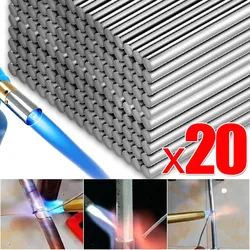 50cm Low Temperature Bars Cored Welding Solder Wire Weld Easy Melt Aluminum Rod for Soldering Aluminum No Need Solder Powder