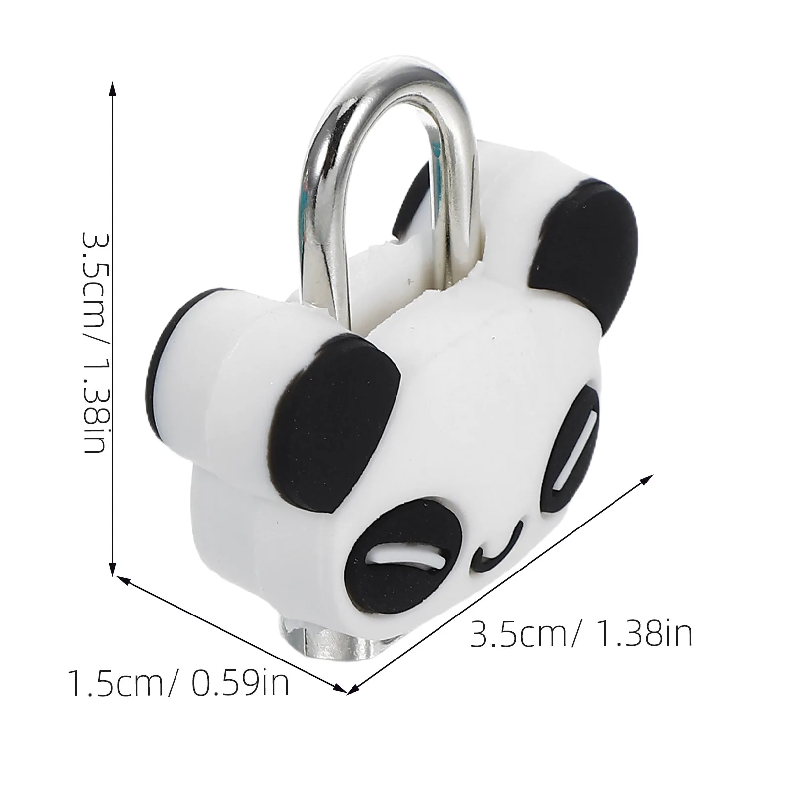 Mini Padlocks with Keys 3 Pack Cute Sturdy Metal Locks for Purse Bag Diary Toolbox Gym and Small Locker