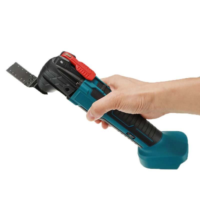 Imagem -02 - Cordless Oscillating Multi Tool Trimmer Cordless Electric Saw Elétrica pá Corte Máquina de Corte para Makita 18v Bateria