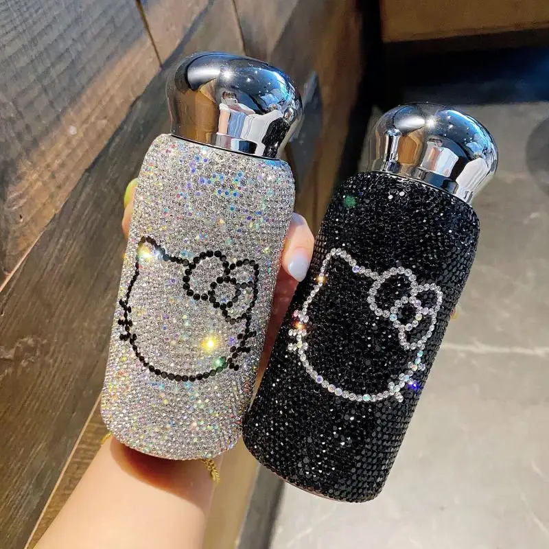 

Красивая милая чашка с температурой «Hello Kitty» для обслуживания, портативная чашка для воды большой емкости, новый мультяшный модный праздничный подарок