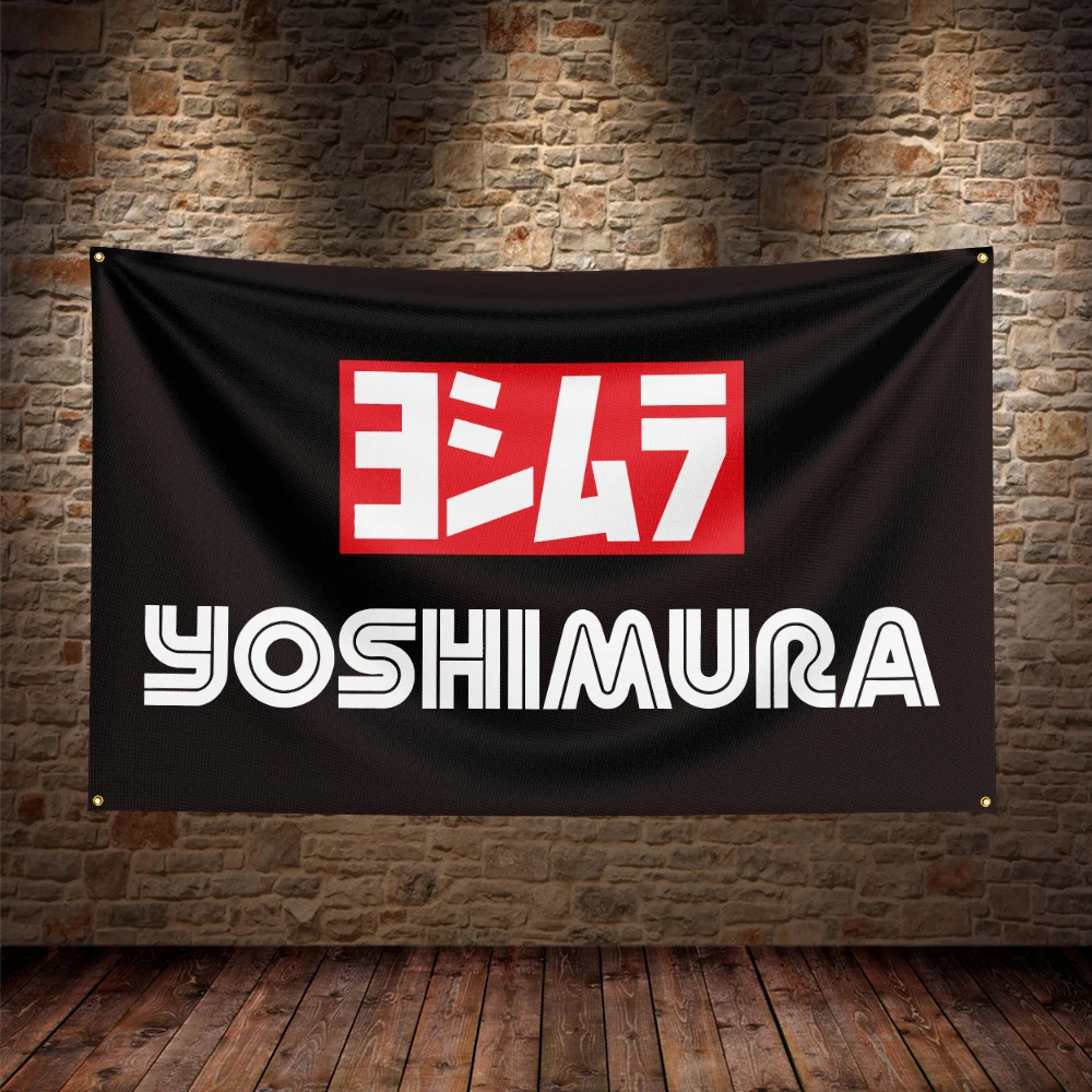 

3X5Ft Yoshimuras Flag Polyester Printed Car Banner For Decor