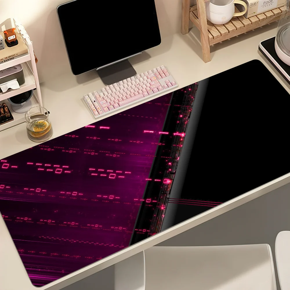 Technology Binary Mouse Pad Non-slip Thickened MousePad Student Cushion Large Writing Gaming Lockedge Office