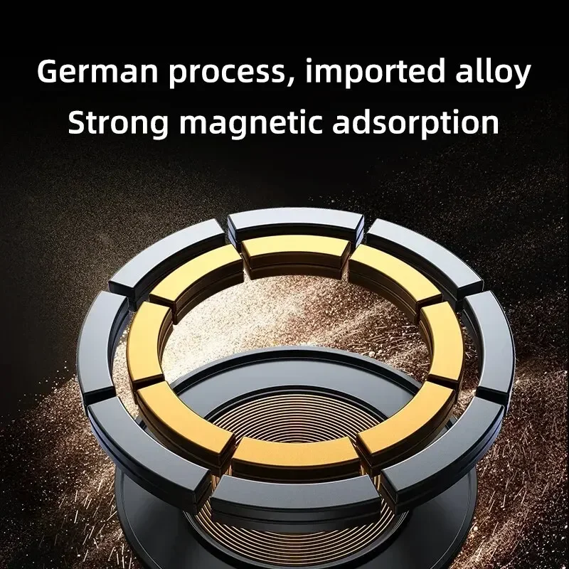 حامل هاتف السيارة المغناطيسي القوي حامل المغناطيس سنادات بالسيارة لتحديد المواقع المحمول قوس ل Magsafe آيفون 17 16 15 14 13 12 سامسونج