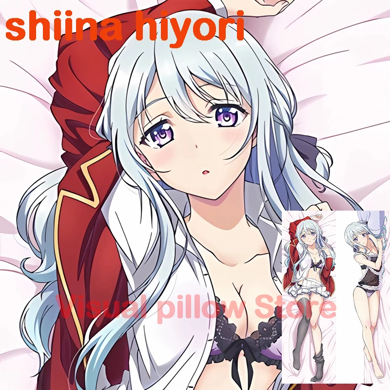 Dakimakura anime shiina hiyori Double-sided Print Life-size body pillows cover Adult pillowcase