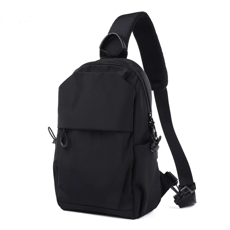 Male Shoulder Chest Bag for Men Casual Crossbody Bag Men Anti Theft School Summer Outdoor Short Trip Messengers Sling Bag