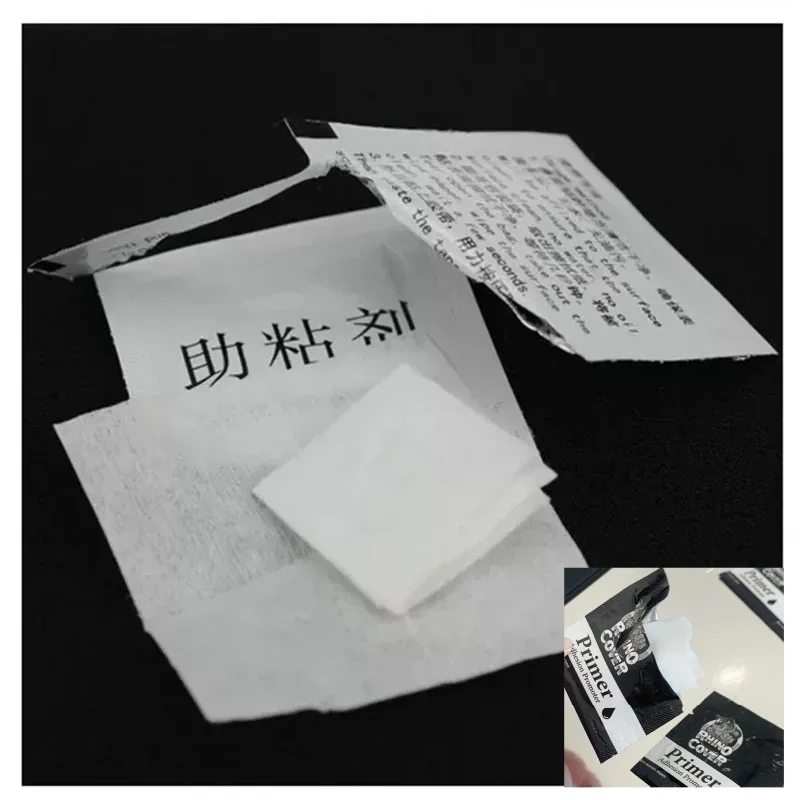 3ML Primer Adhesion Promoter Bags Non-Woven Wipes for Double Sided Adhesive Tape Enhancers