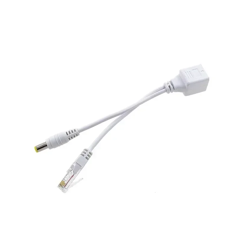 Cable POE caliente, Cable adaptador de alimentación pasiva a través de Ethernet, módulo de fuente de alimentación del inyector divisor POE 12-48v para cámara IP