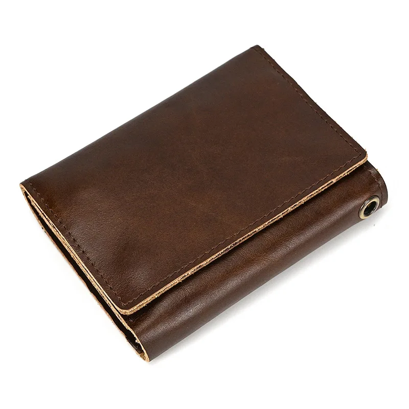 

Men Wallets Genuine Leather Men's Wallet with Coin Pocket CardHolder with Muliti Card Slots