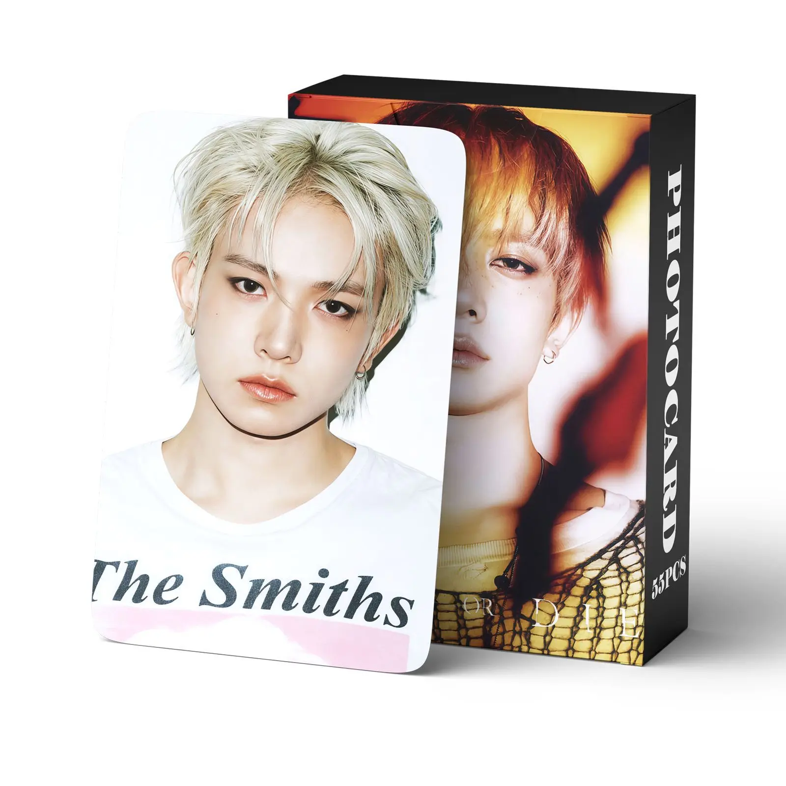 55pcs New Album RIDE OR DIE EVAN Photocards Merch Lomo Cards Set Fans Collection Cards Gifts
