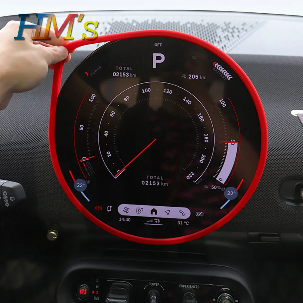 

Car Accessories For Mini Cooper F65 F66 U25 J01 J05 Central Control Navigation Screen Protective Frame Edge Cover