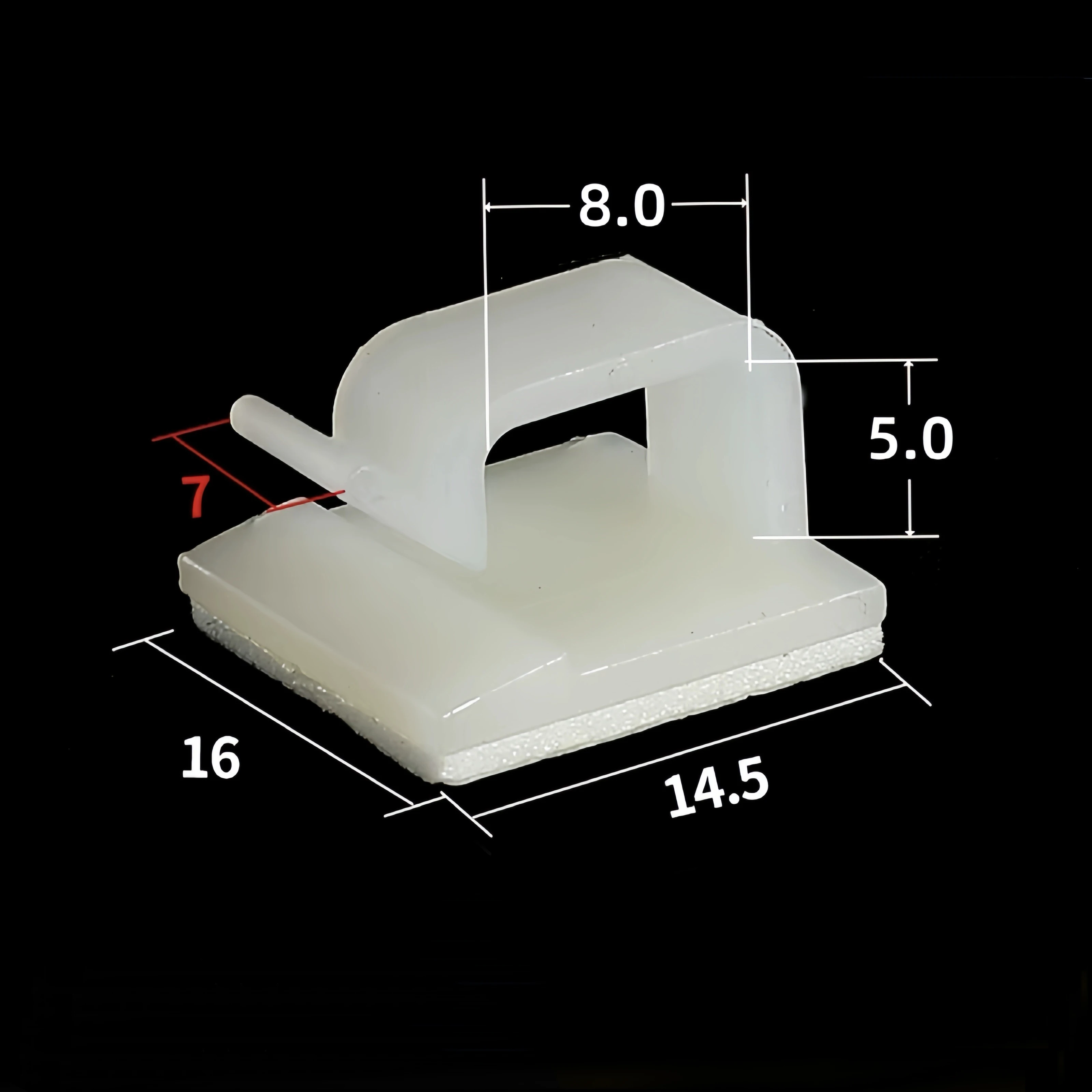 Charging Data Line Network Cable Finishing Line Clip Power Line Fixed Clip Self-Adhesive Pipe Line Alignment Multi-Purpose Clip