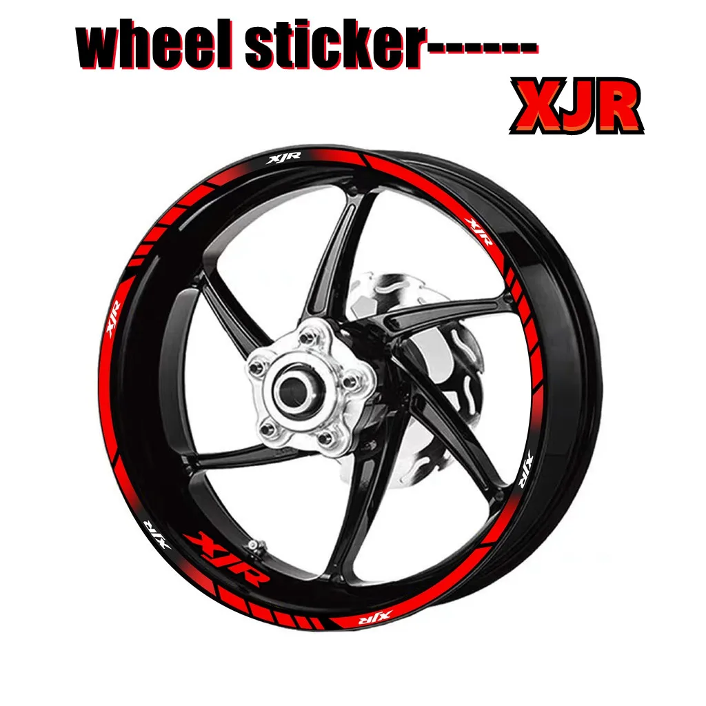 For For YAMAHA XJR 400 1200 1300 Front Rear Rim Decoration Stickers Wheel Reflector Sticker Stable Printing Decals XJR1300