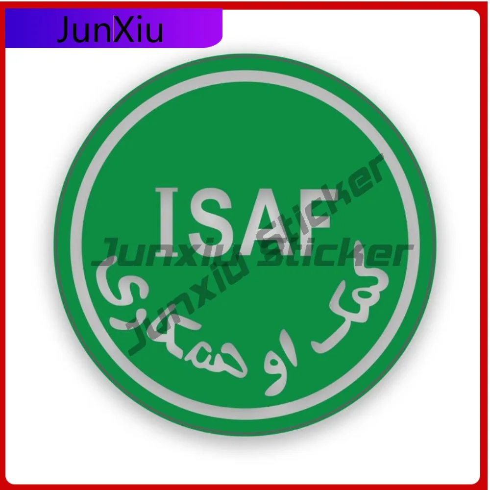 

Isaf Sticker Uv Scratch Resistant Fade Resistant Cool For Motorcycle Rear Windshield Car Body Easy Apply Removable Decor
