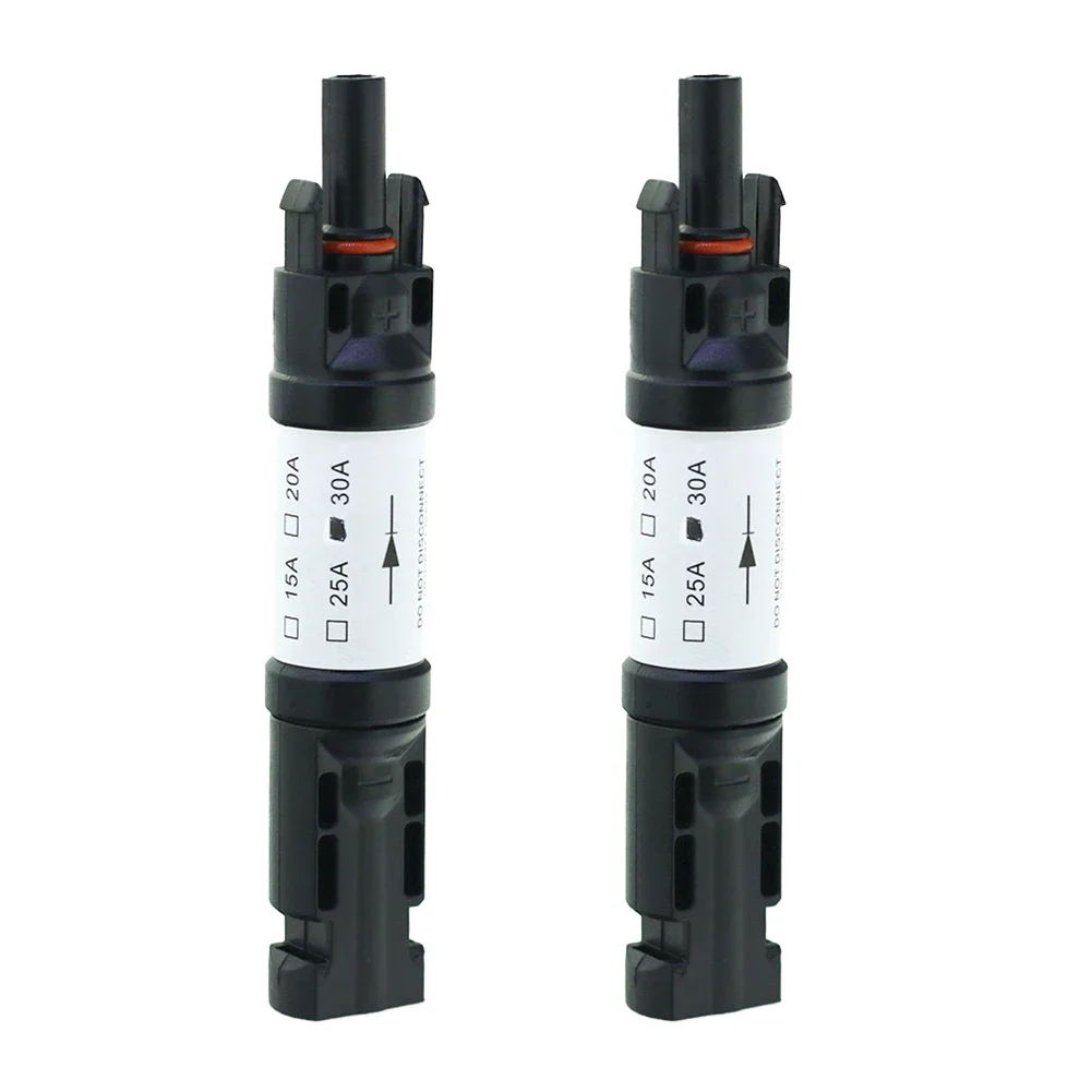 2pcs Photovoltaic Anti-reverse Diode Connector IP67 Waterproof Solar Compatible Anti-reverse Flow Diode Accessories