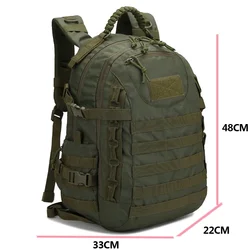 Mann Strategischer Rucksack Outdoor Wasserdicht Camping Jagd Trekking Sporttasche Softback Große Kapazität Geplanter Rucksack