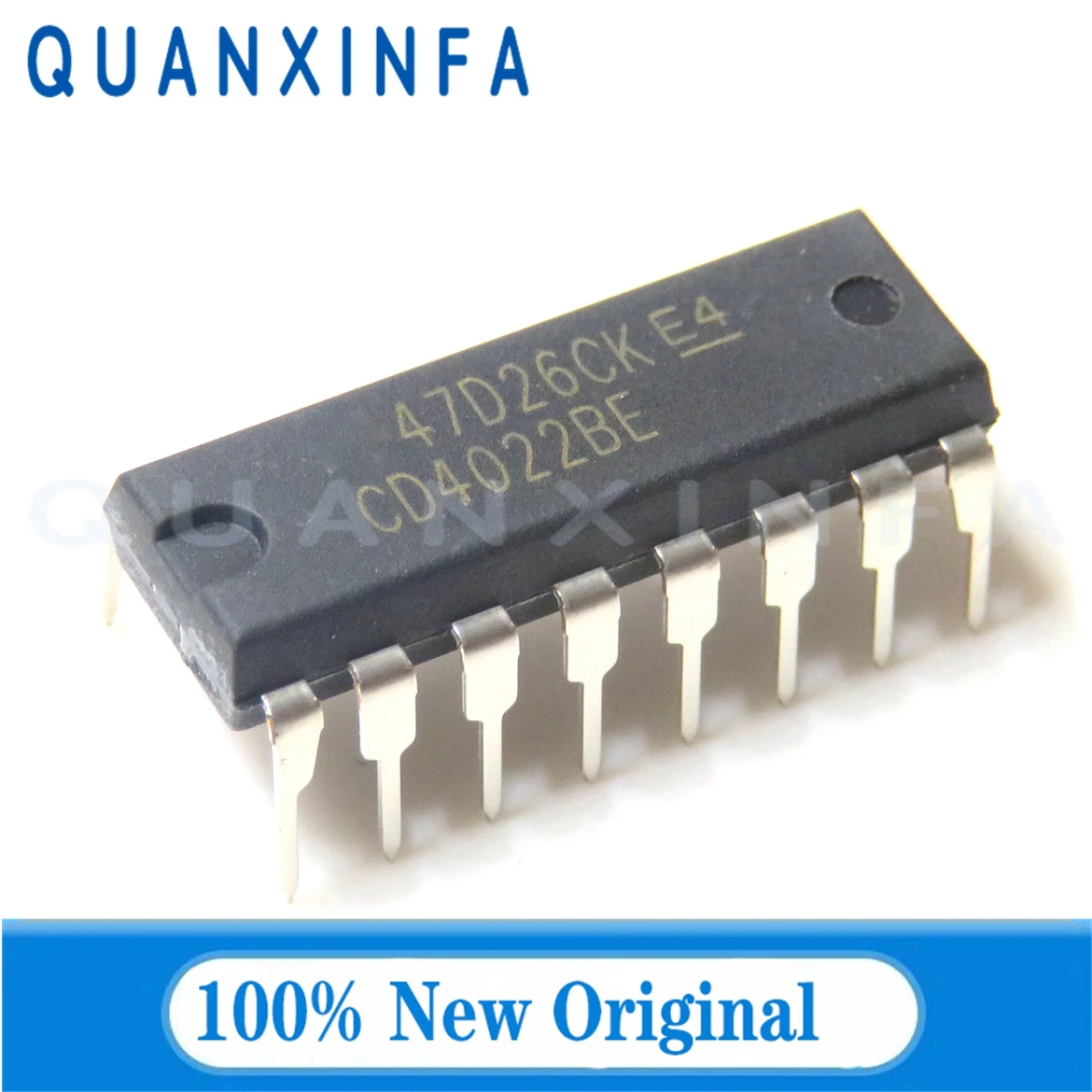 10PCS CD4022BE CD4025BE CD4060BE CD4081BE CD4082BE CD4532BE DIP New original logic chip