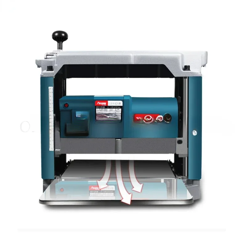 Электрический строгальный станок по дереву 1850 Вт, деревообрабатывающий строгальный станок, многофункциональный электроинструмент, бытовой односторонний мощный настольный станок 220 В