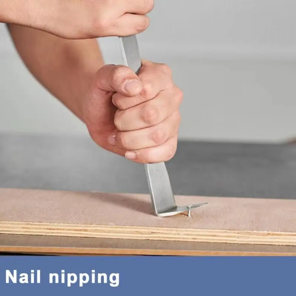 With M4-M6 Hexagon Socket Stainless Steel Pry Bars Anti Slip Nail Puller Screwdriver Manual Tool Water-proof Convenient