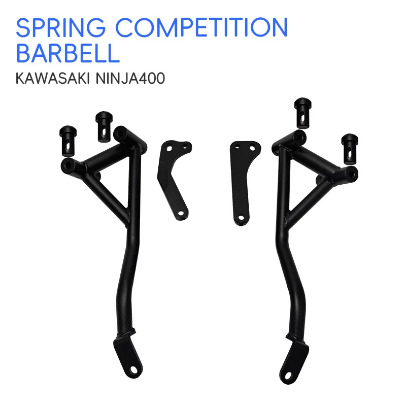 Motorcycle Stunt Crash Bar Protection Cage Spring Bumper Guard Frame Modification Accessories For Ninja 400