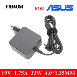 19V 1.75A 4.0*1.35mm 33W Power Adapter AC Laptop Charger For ASUS ADP-33AW S200E X202E X201E Q200 S200L S220 X453M F453 X403M