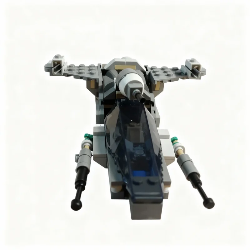 289pcs MOC Pirate Gunship Star Battle Model Building Blocks Construction Creative DIY Christmas Gifts Toy Education Idea Brick