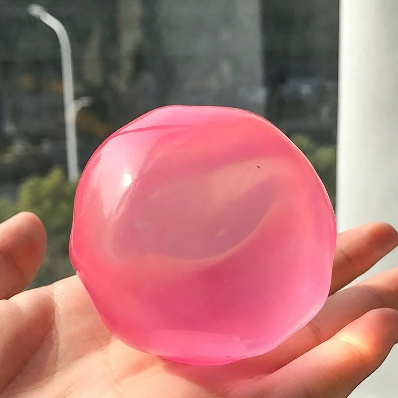 Moldable Stress Ball Coconut Oil Squishy Toys Transparency Maltose Fidget Toy Funny Anti-stress Sensory Toy for Adults Gifts